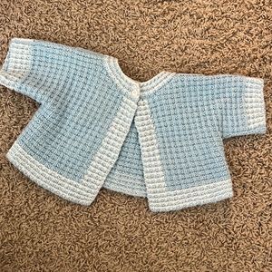 Vintage baby cardigan